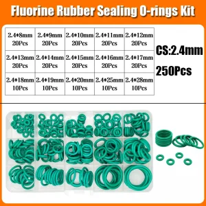 250pcs 2.4mm