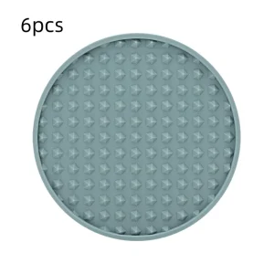 6pcs Grayish blue