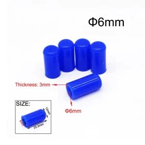 Blue-6MM 5Pcs