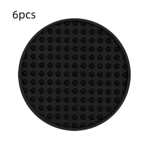 6pcs Black
