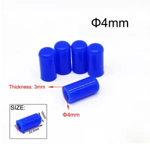 Blue-4MM 5Pcs